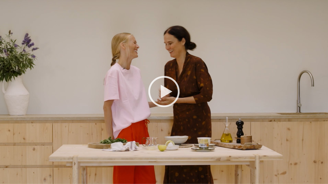 "Aderezo de kéfir."